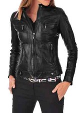 Giacca Donna Slim Fit Pelle
