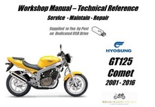 Hyosung GT 125 Comet Manuale