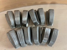 Lotto di 12x WM F LUDWIG WFL anni 50 vintage nichel piccolo classico LUG CASE parti rullante