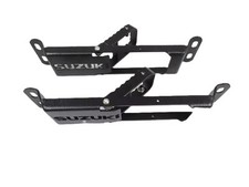 adatto per suzuki samurai sj410 sj413 cerniere porta pedane in nero (coppia)