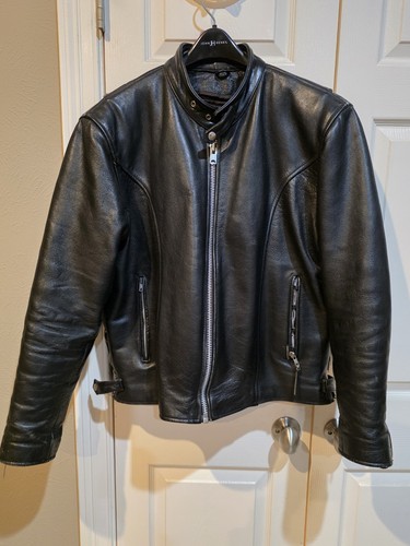 Giacca moto pelle jamin - giacca,