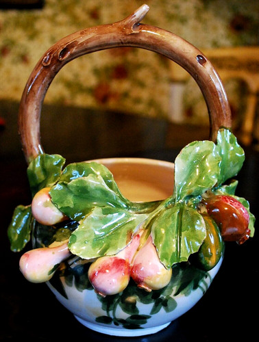 Cesto frutta vintage - cesto,