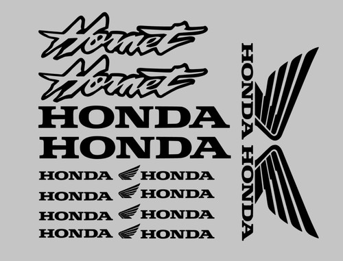 Adesivi honda hornet - adesivi, decals