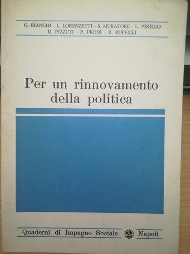 Quaderni impegno sociale - di,