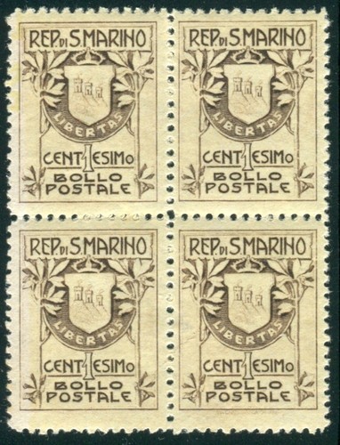 1910 san marino cent - san, cent.