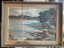 :DIPINTO OLIO VELIERO DA