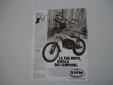 advertising Pubblicità 1981 MOTO SWM TRIAL 320