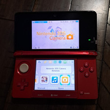 Nintendo 3DS Red/Black Console