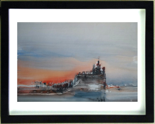 Disegno acquerello paesaggio - disegno,