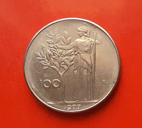 100 lire 1977 errore - 1977, non