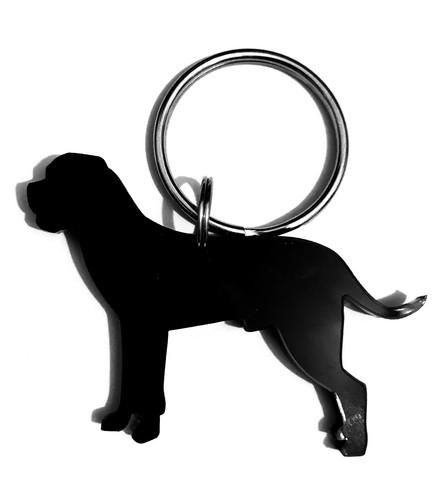Cane corso dog keyring - dog,