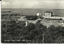 LIVORNO - Bagni Scoglio della Regina - viaggiata 3.7.1957- FG. -aav40