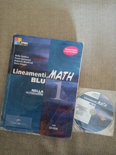 Lineamenti math blu isbn - blu, 1