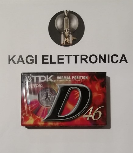 Tdk cassetta audio - cassetta, 46