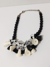 COLLANA GIROCOLLO BIANCA E NERA BIGIOTTERIA CM42 – 170 GRAMMI