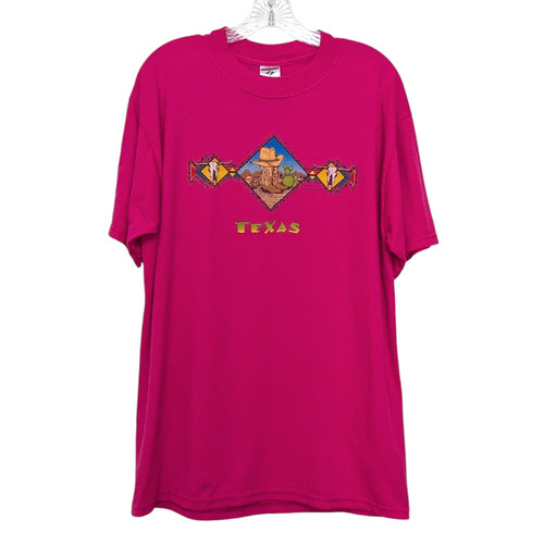Vintage y2k hot pink texas - y2k,