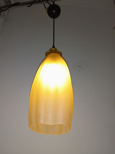 Lampadario vintage campana