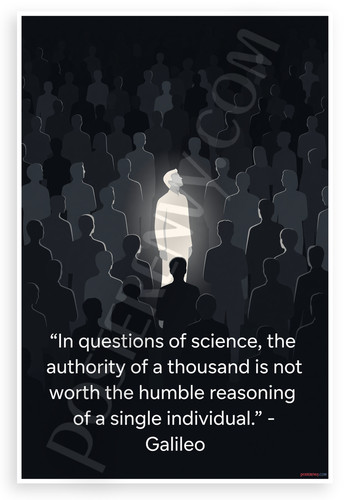 Poster galileo scienza - galileo,