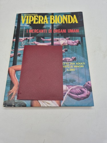 Fumetto vipera bionda n - , n.