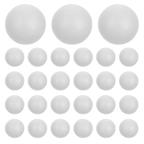 120 pcs palline polistirolo - pcs,