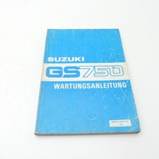 Manuale officina originale Suzuki GS 750 manuale riparazione manual C4366