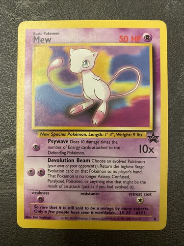 Pokemon mew promo - 9,
