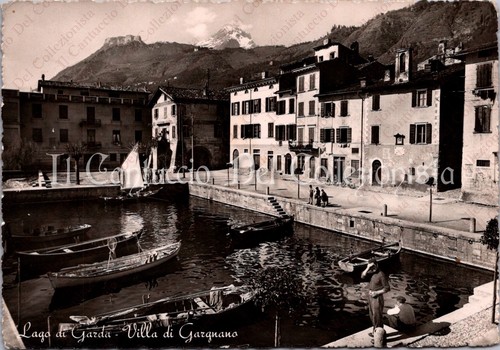 1952 gargnano lago - lago, garda