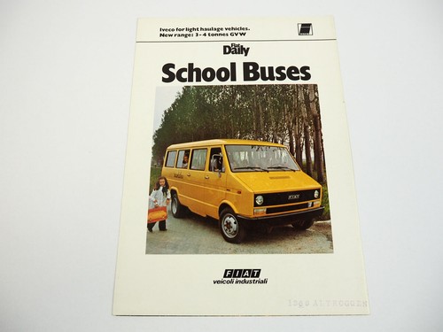Brochure depliant scuolabus