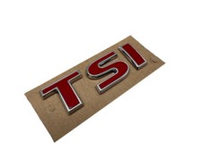 TSI scritta rossa originale VW
