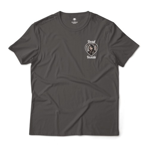 Shirt grafica dead inside - grafica,