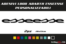 Logo Scritta esseesse Abarth 2