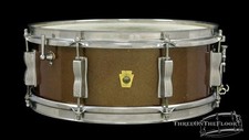 1965 Ludwig Bronze Mist Jazz Festival rullante batteria chiave di volta: 5 x 14