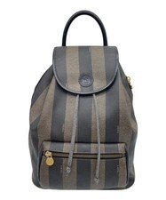 Mini zaino in tela FENDI Pecan