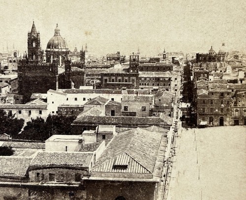 Italia palermo panorama - palermo, c1865