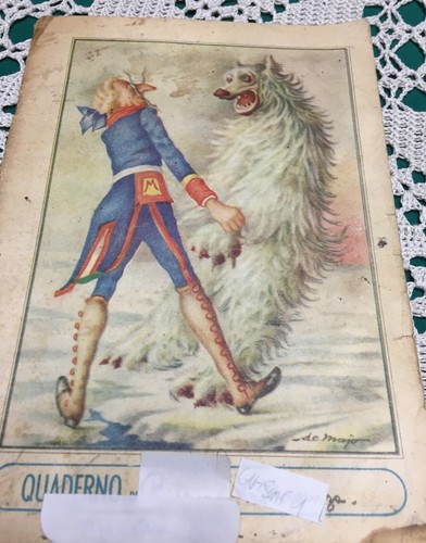 Quaderno usato vintage come - quaderno,