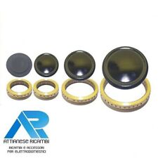 TECNOGAS BRUCIATORI + PIATTELLI SPARTIFIAMMA CUCINA KIT 4 FUOCHI