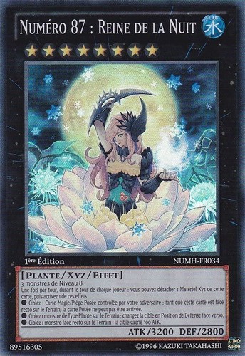 Numéro 87 reine - yu-gi-oh!,