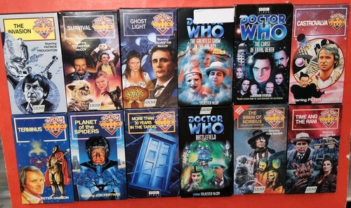 Lot bbc video doctor who - 18,
