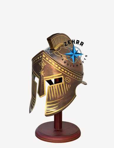 Elmetto spartano bronzo - elmetto,