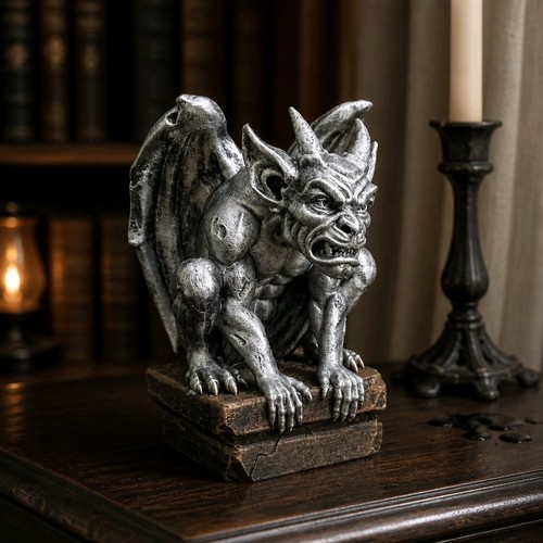 Statua gargoyle gotico