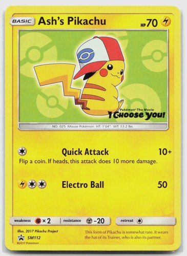 Ash pikachu sm112 - (lp),