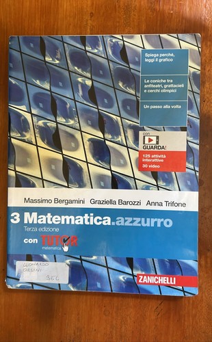 Matematica azzurro - matematica.azzurro, 3