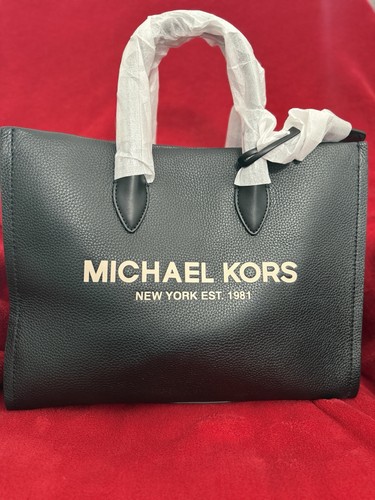 Borsa michael kors nera logo - nera,