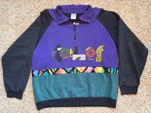 Felpa pullover vintage color - vintage,