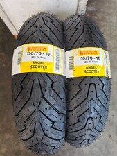 Coppia 110/70-16 52S 130/70-16 61S PIRELLI ANGEL SCOOTER DOT2024 SH300