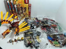 LEGO Ninjago: Tempio del Fuoco 2507 (2011) Rare bustine sigillate (3,3,4,5,5,6,7) vedi desc