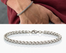 bracciale da uomo in acciaio