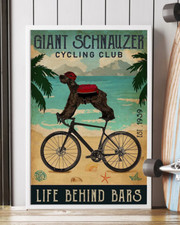 Poster cane gigante Schnauzer