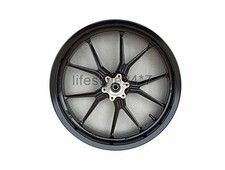 Uso per cerchio ruota anteriore bici da corsa KTM Duke 200 nero dal 2013 al 2016