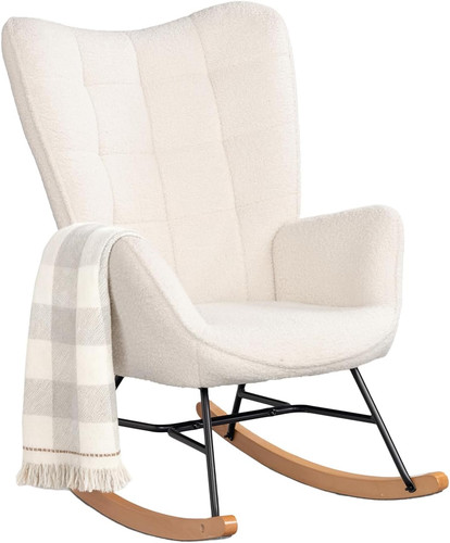 Sedia dondolo poltrona - a,